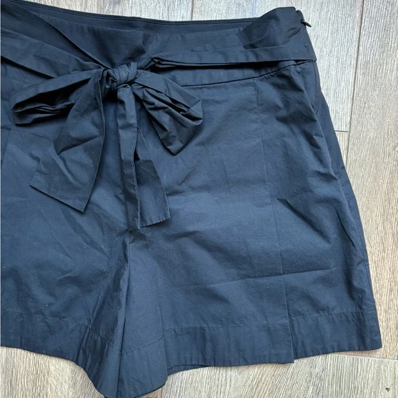 NEW J.Crew Black Cotton Bow Shorts Size 10 NWT Lightweight Beach Prep - Picture 8 of 8